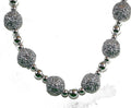 Beaded Garland Silver - 72"