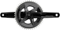 SRAM Rival AXS Crankset Quarq Power Meter - 175mm 12-Speed 48/35t Yaw 107 BCD DUB Spindle Interface BLK D1