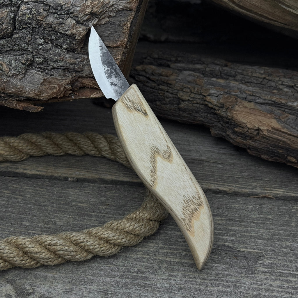 Hand-Forged Carving Knife, 4.5 cm (1.77 inches)