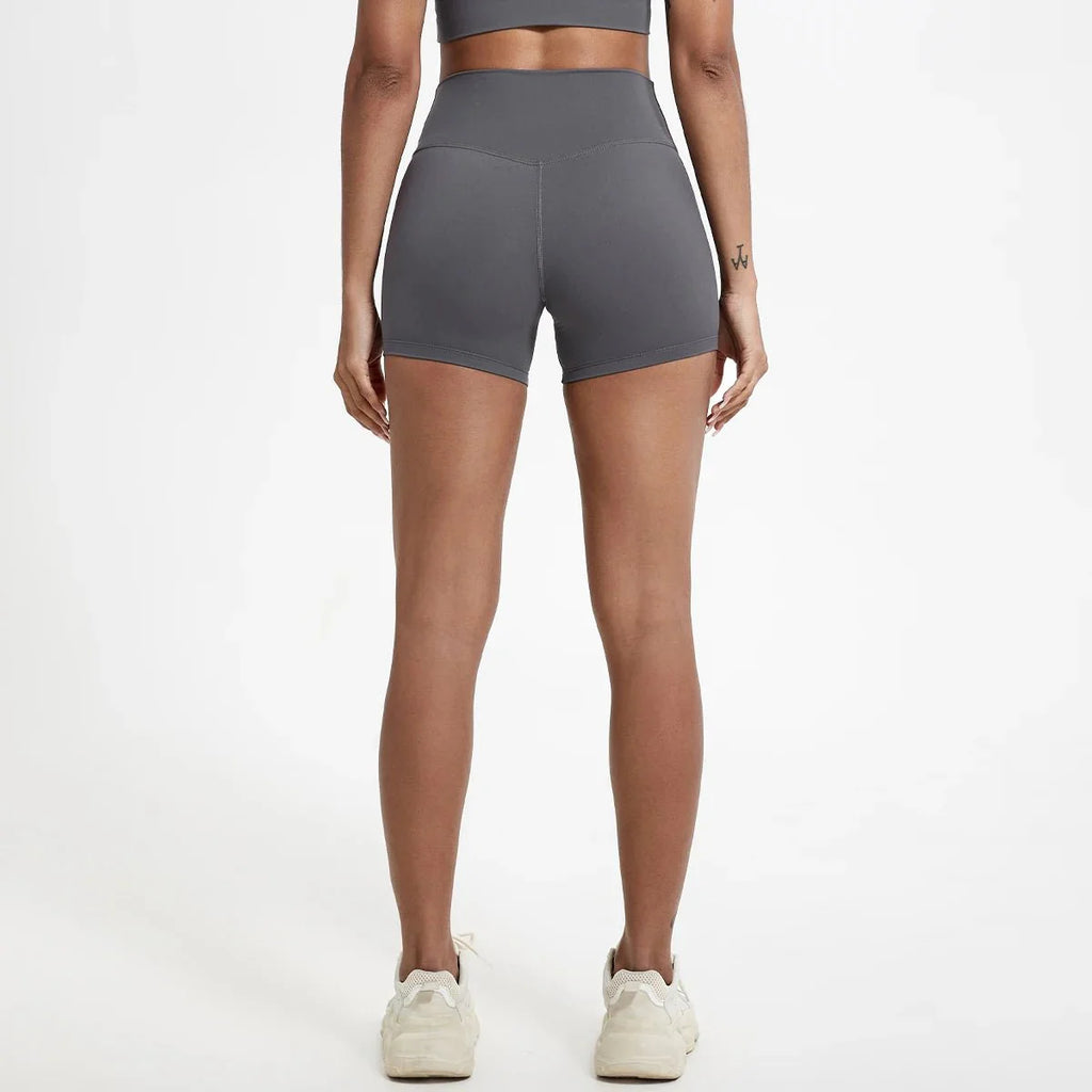 High Waist Compression Shorts | Butt-Lifting Yoga and Fitness Leggings