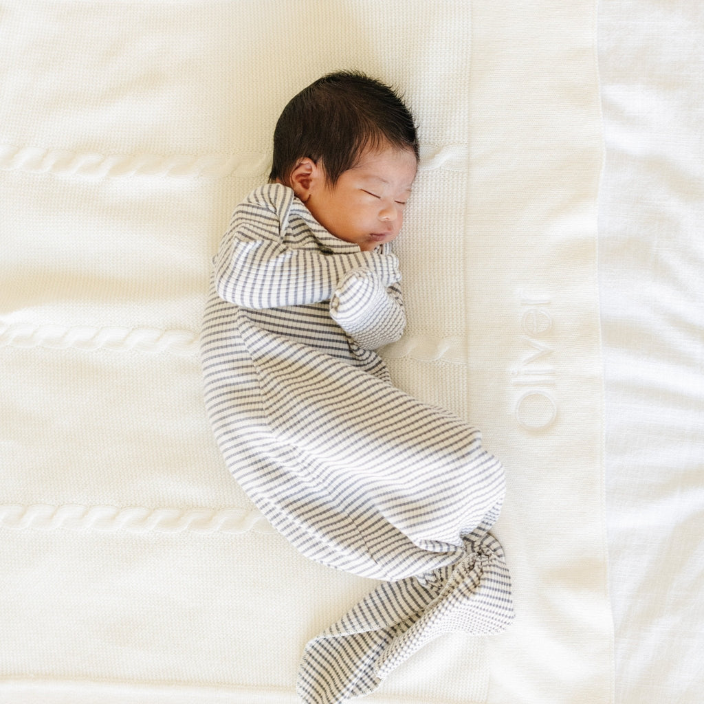Heirloom Cotton Knit Receiving Blankets