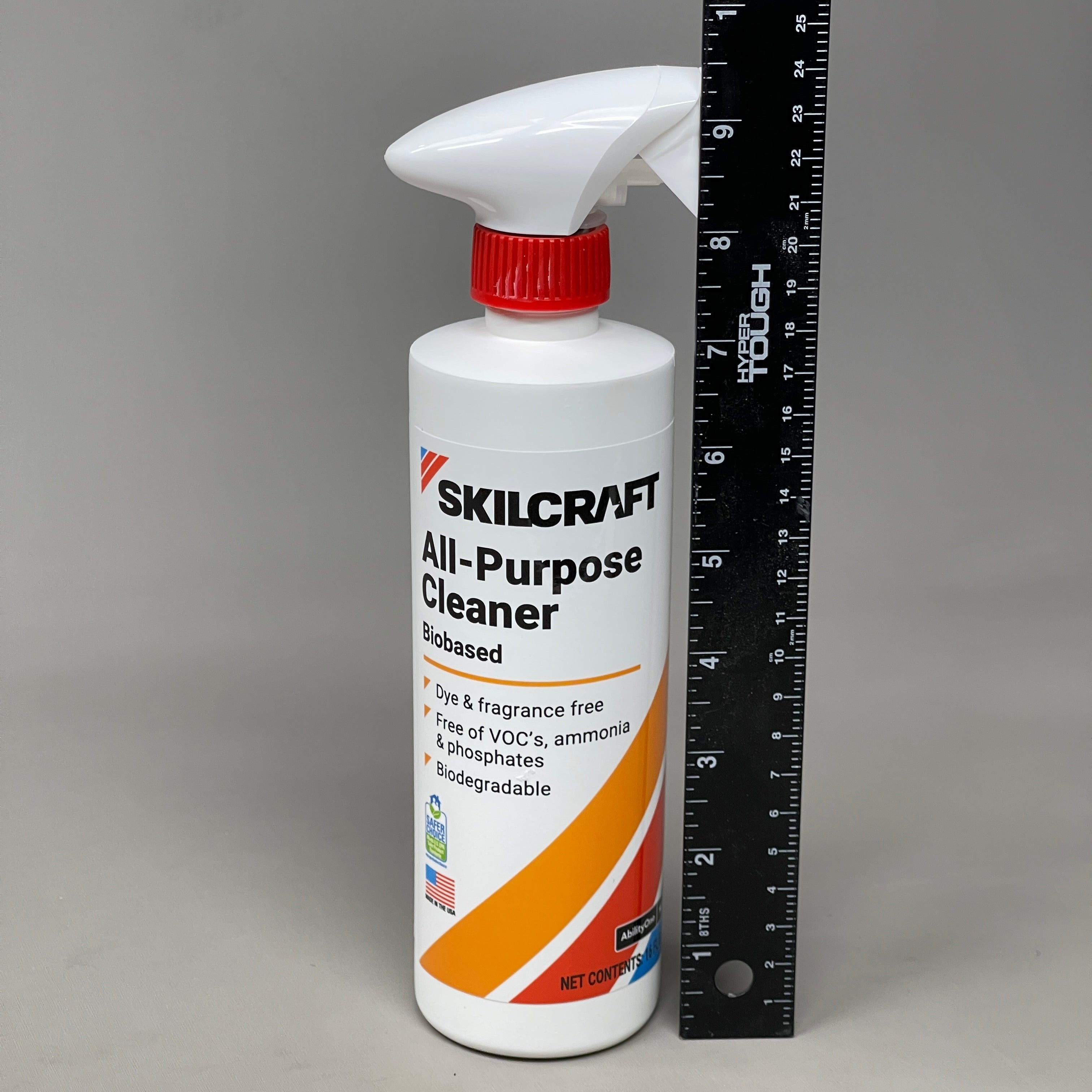 SKILCRAFT (12 PACK) All Purpose Cleaner Biobased 16 oz Spray Bottle 9265280 (New)
