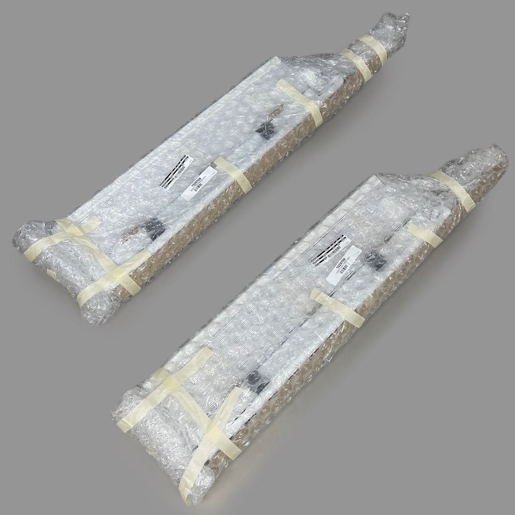2-PACK! ILM 2" Faux Wood Blinds 28" W (27.5" actual) x 60" L White (New)