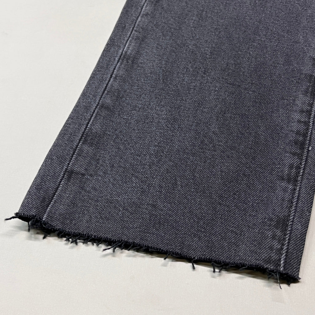 ARTICLES OF SOCIETY Kate Eleele Raw Hem Cropped Jeans Women's Sz 30 Black 4810TQB-720 (New)