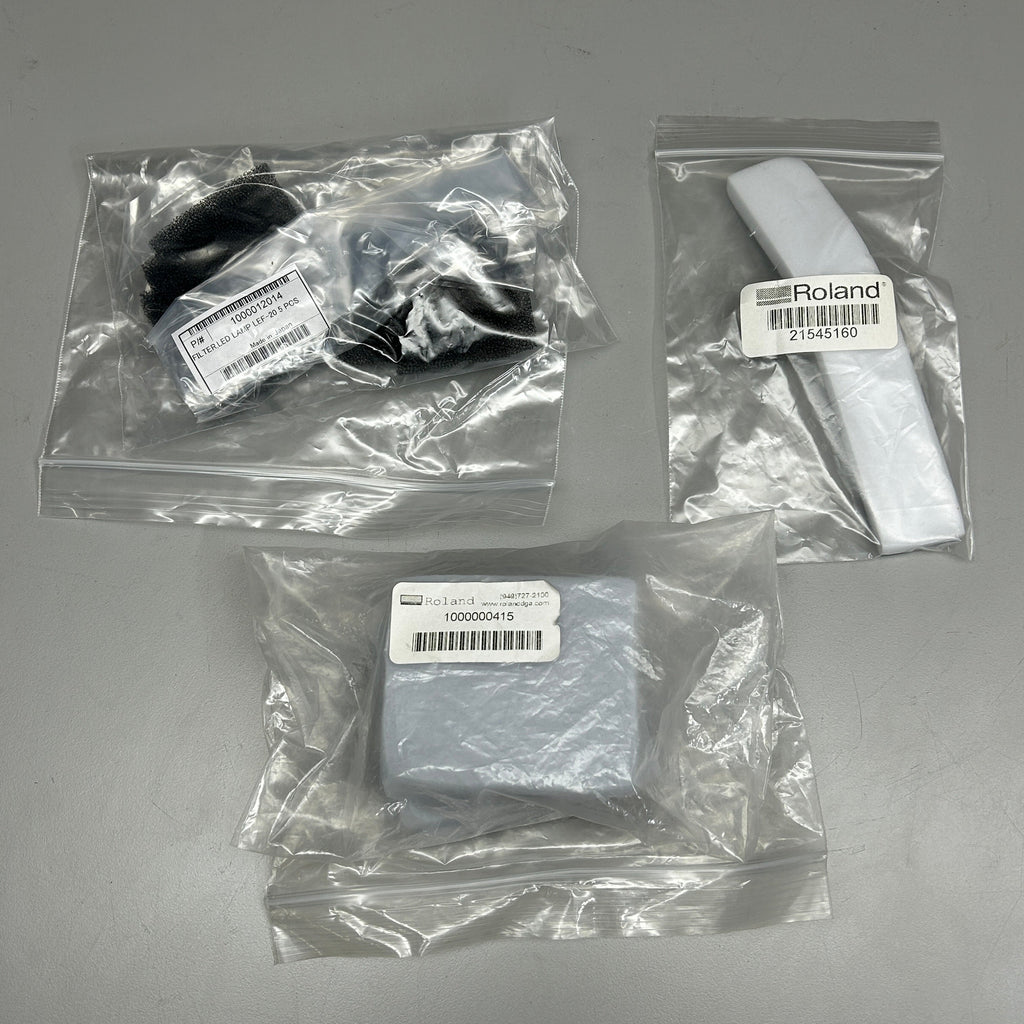 Lot of ROLAND Printer Parts and Power Cords