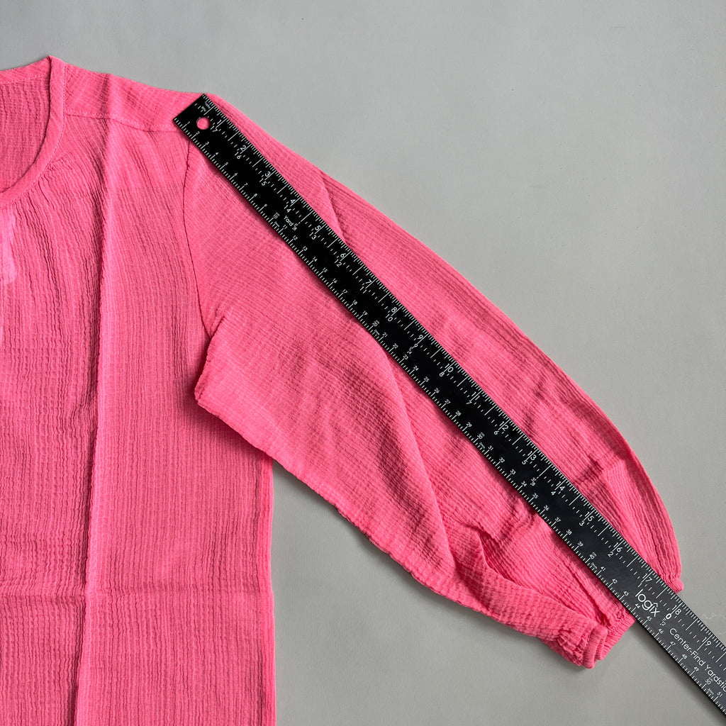 TOMMY BAHAMA Women's Lana Bay Gauze Top 3/4 Sleeve Tutti Frutti Size XXS (New)