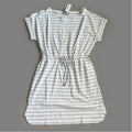 TOMMY BAHAMA Women's Short Sleeve Amira Stripe Short Dress Size S Grey (New)