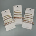 SCUNCI 3-PACK! Romance Is In Bloom Mix Set Bobby Pins 5-Pieces (New)