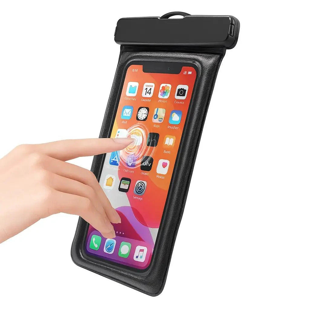 IP68 Universal Waterproof Phone Case Bag | Touch-Sensitive Pouch for iPhone, Samsung, and More