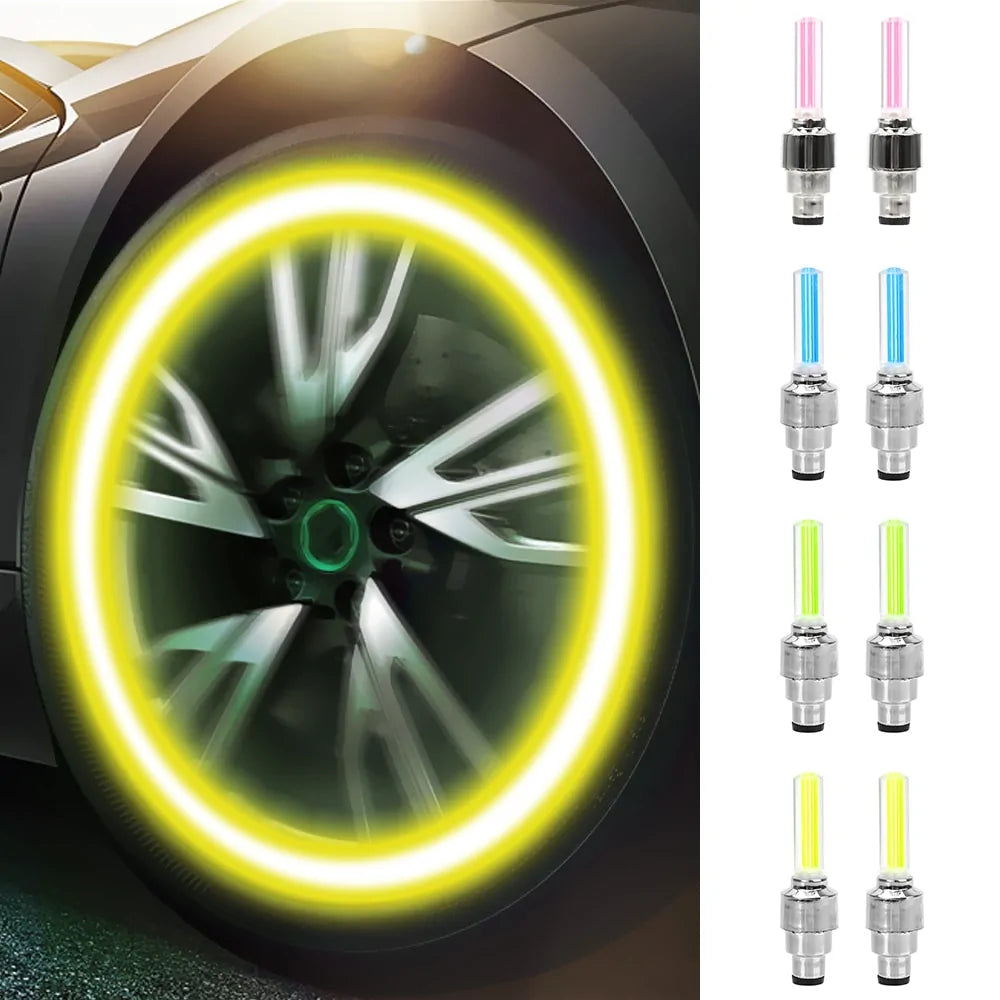 Tire Valve Cap Decorative Lantern Lamp