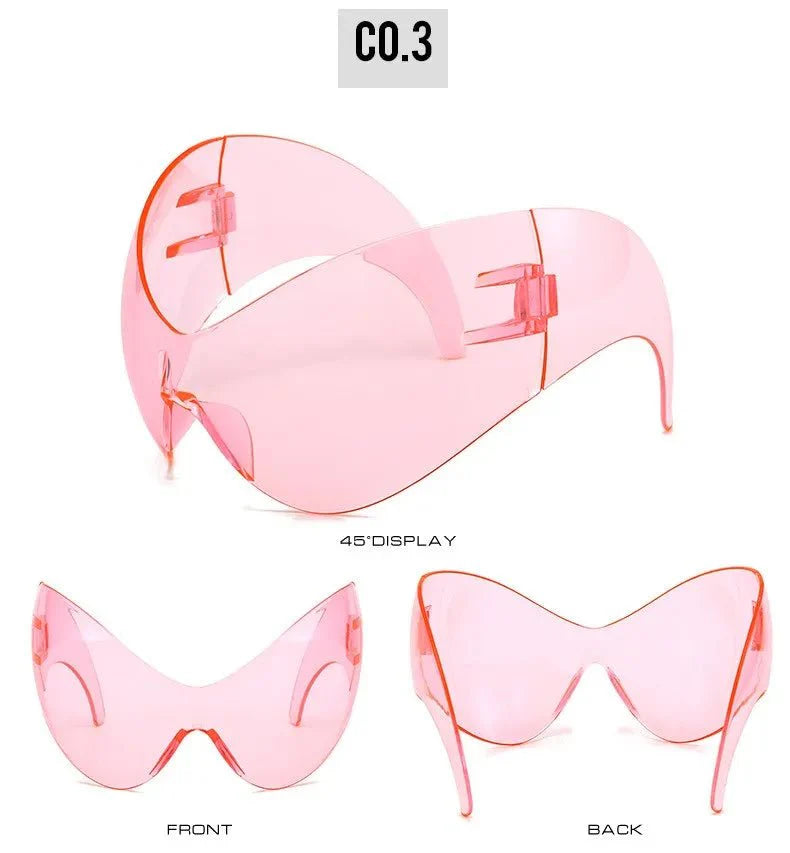Oversized Sport Sunglasses | UV Protection Windproof Steampunk Goggles