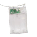 Battery Operated 10-Light Warm White LED Star Clip Light Set