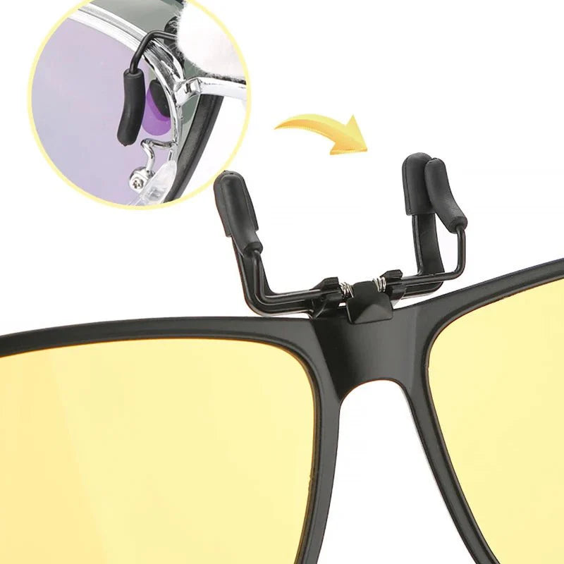 Unisex Clip-On Polarized Sunglasses | UV Protection