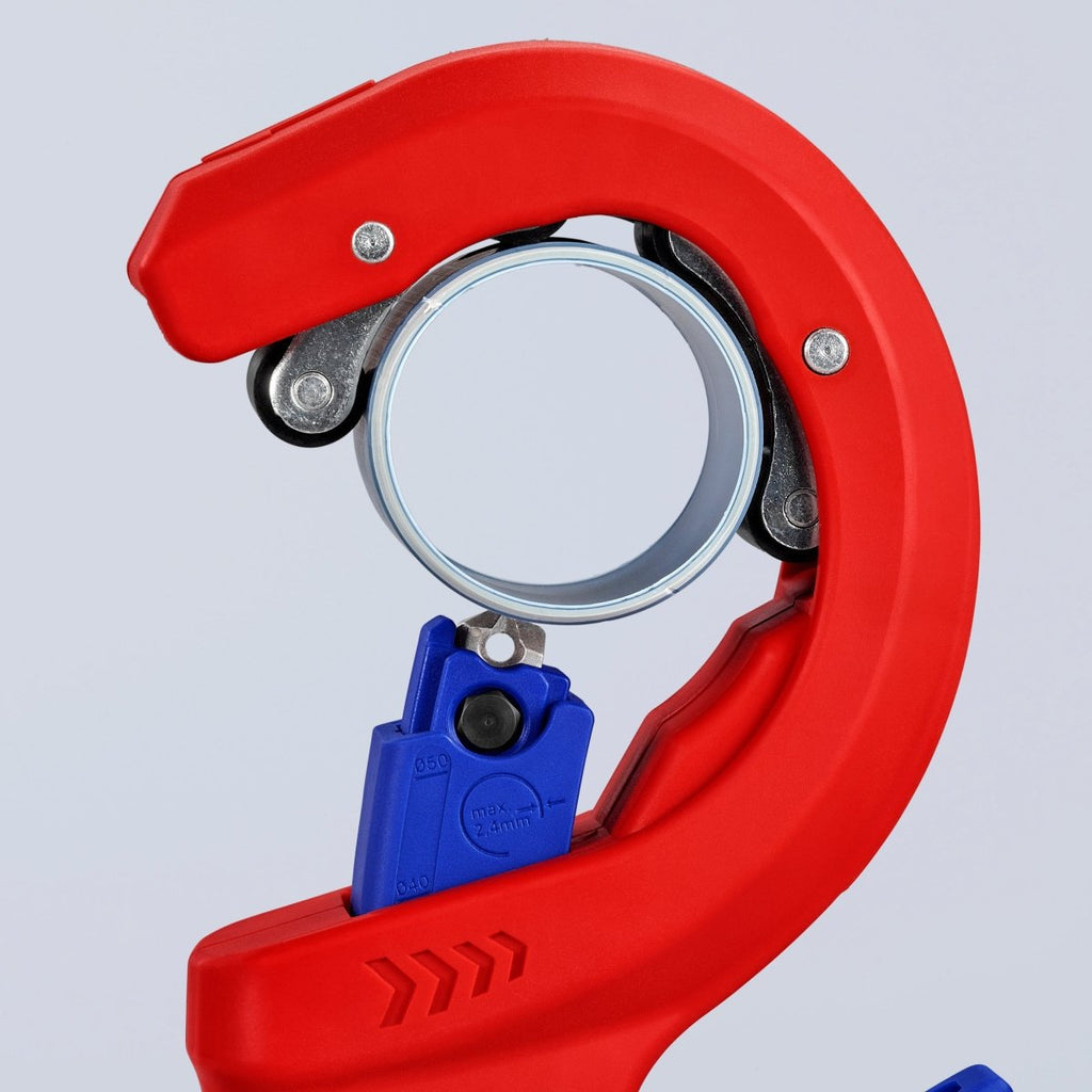 Knipex DP50 Plastic Drain Pipe Cutter 8" 90 23 01 BKA