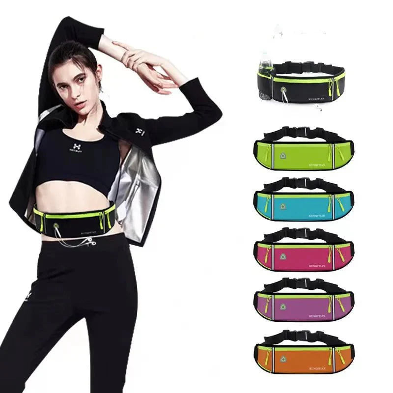 Waterproof Running Waist Bag | Lightweight Reflective Fanny Pack for Sports