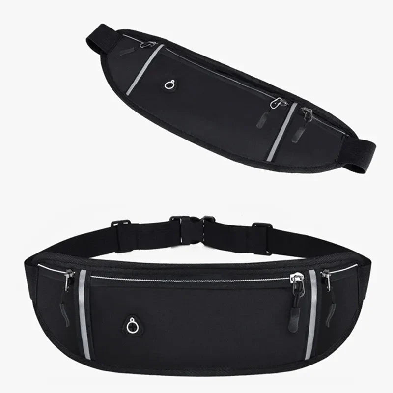 Waterproof Running Waist Bag | Lightweight Reflective Fanny Pack for Sports
