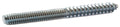 1/4-20 x 1 1/2 Hanger Bolt Fully Threaded Zinc Plated