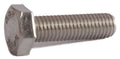 M5-0.80 x 50 Hex Cap Screw DIN 933 A2 (18-8) Stainless Steel