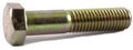 3/8-16 x 3 3/4 Grade 8 Hex Cap Screw Yellow Zinc Plated