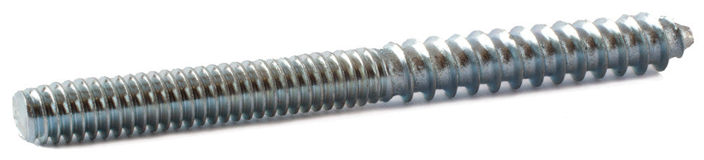 3/8-16 x 5 Hanger Bolt Fully Threaded Zinc Plated
