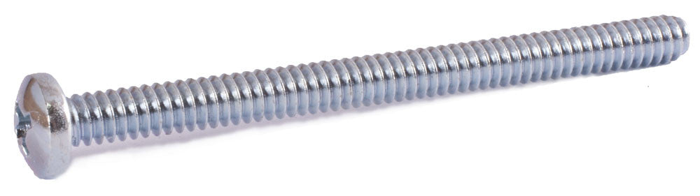 12-24 x 1 1/2 Phillips Pan Machine Screw Zinc Plated