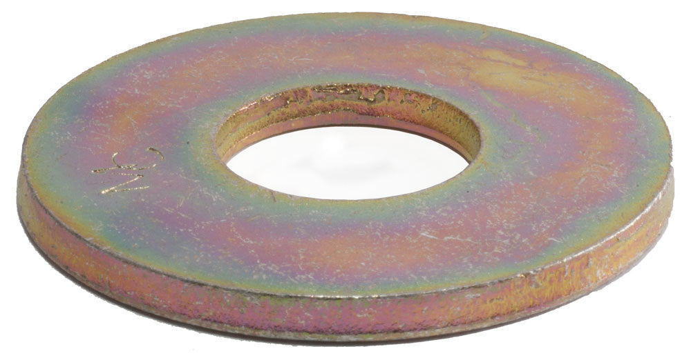 5/16 Grade 8 USS Flat Washer Yellow Zinc Plated
