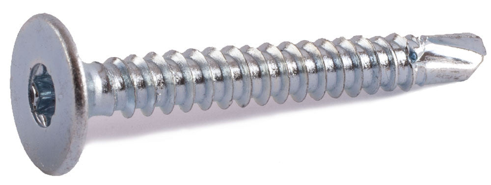 10-16 x 1 Star Wafer Self Drilling Screw Zinc Plated (T3)
