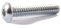 8-32 x 3/4 Button Socket Cap Screw Zinc