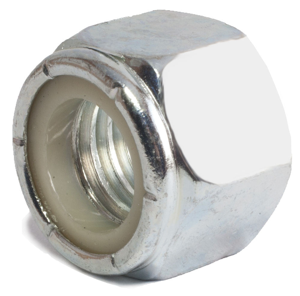 1/2-13 Nylon Insert Locknut Zinc Plated