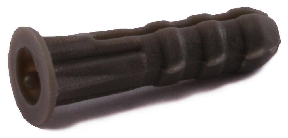 14-16 x 1 1/4 Ribbed Plastic Anchor Nylon Gray