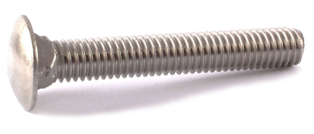 1/4-20 x 2 Carriage Bolt 18-8 (A2) Stainless Steel