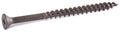 6 x 5/8 Phillips Flat Particle Board Screw Plain Lubed - Carton (25,000)
