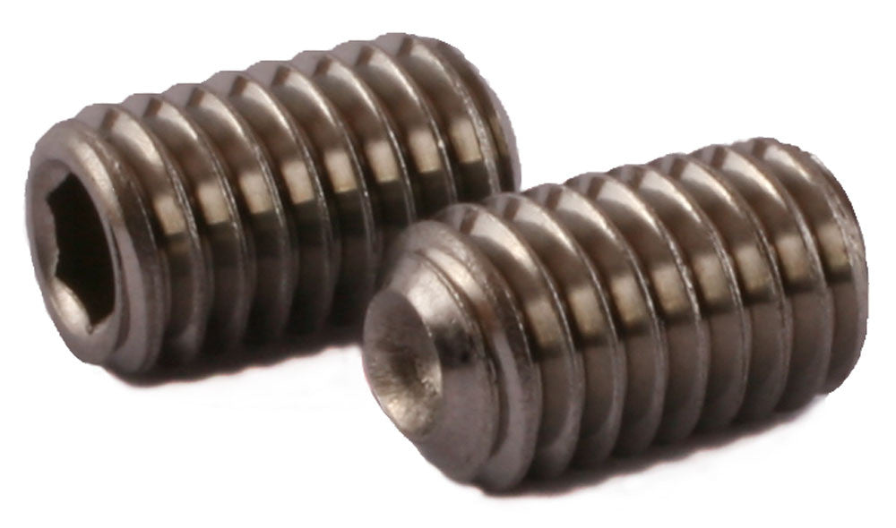 3/8-24 x 1/2 Socket Set Screw Cup Point 18-8 (A2) Stainless Steel
