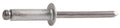 ABA 4-5 1/8 (.251-.312) x 0.438 Button Head Aluminum Rivet / Aluminum Mandrel - Package (500)