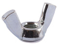 1/4-20 Wing Nut Cold Forged Type A Zinc Plated