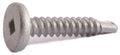 10 x 1 Simpson Pancake-Head Self-Drilling Screw - Square Drive 410 SS - Box (100)