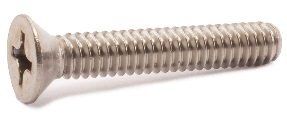 4-40 x 9/16 Phillips Flat Machine Screw 18-8 SS