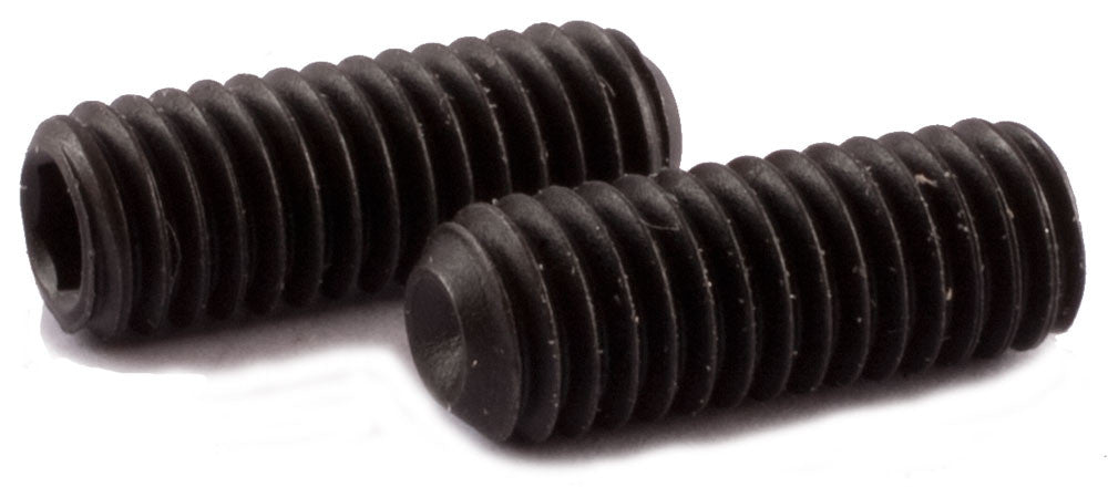 M12-1.75 x 50 Socket Set Screw Cup Point DIN 916 Black Oxide Alloy