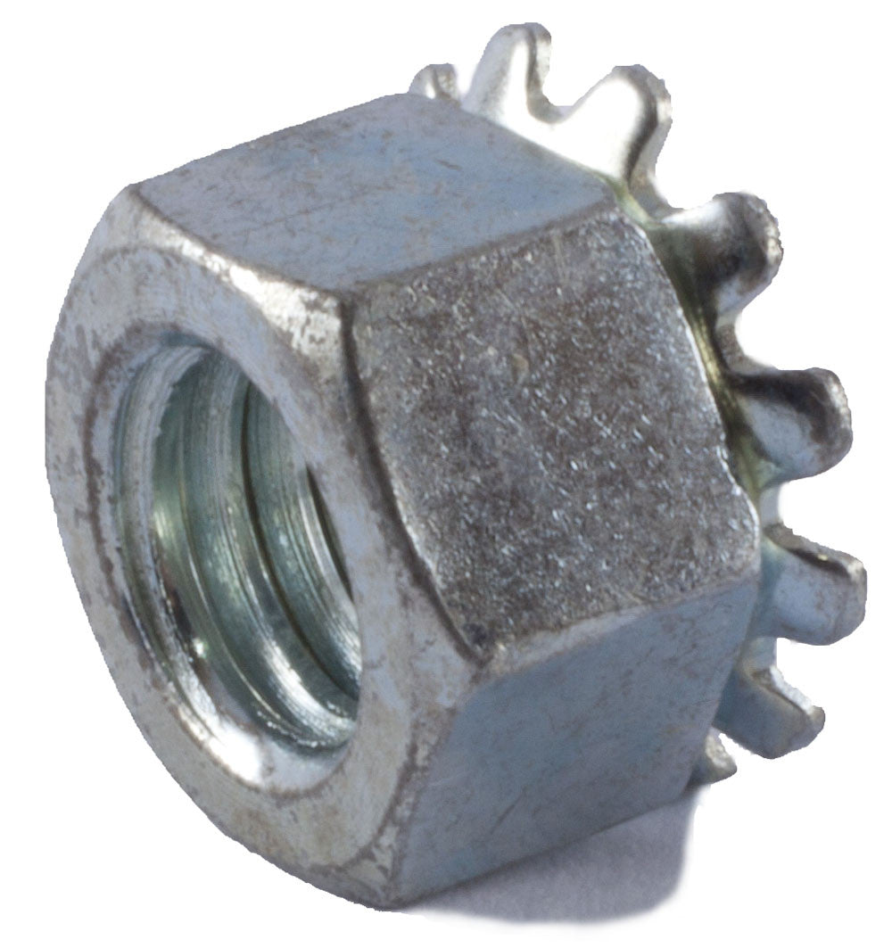 6-32 Keps Nut Zinc Plated