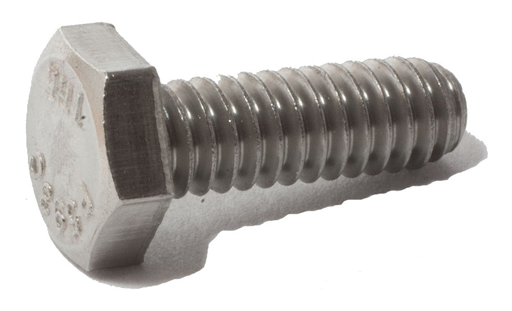 8-32 x 2 Hex Head Machine Screw 18-8 Stainless Steel