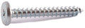 10-12 x 1 1/2 Phillips Pancake Panel Clip Screws Zinc Plated - Carton (3000)