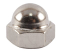 3/8-16 Cap Nut Nickel