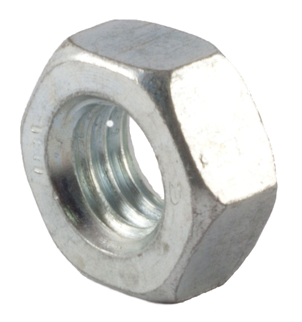 M6-1.0 Finished Hex Nut DIN 934 Class 10 Zinc Plated
