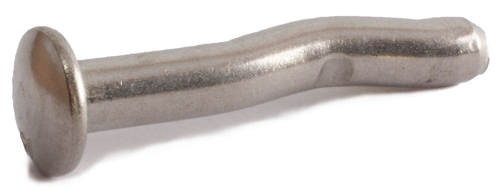 1/4 x 1 1/4 Mushroom Spike 316 SS (100)