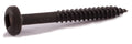 6-20 x 1 1/2 Square Pan Face Framing Screw T17 Black Oxide - Carton (7,000)
