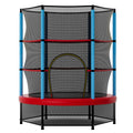 55 Inch Mini Trampoline for Kids with Safety Enclosure Net for Indoor Outdoor