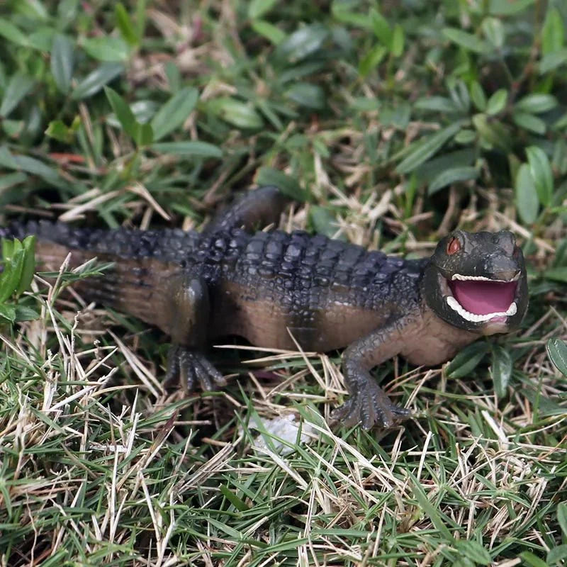 Sarcosuchus Crocodile Action Figure | Hand-Painted Wild Animal Model
