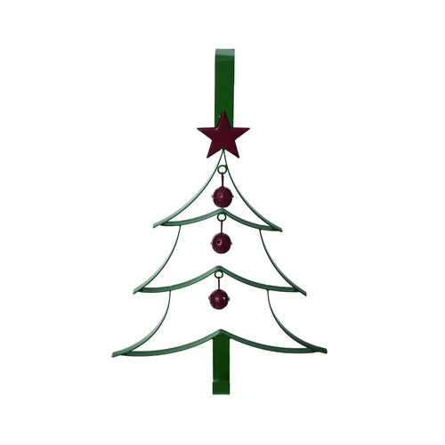 Metal Bell Tree Wreath Holder