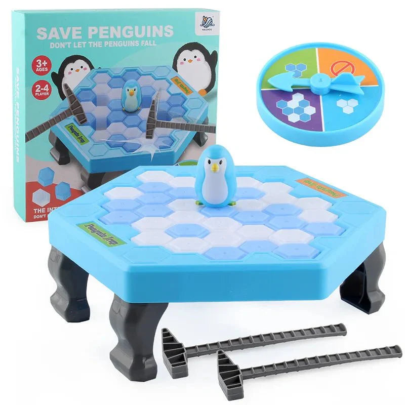 Penguin Breaking Ice Game | Family Puzzle Party Toy