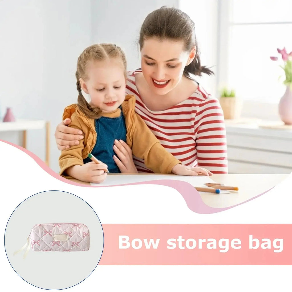 Plush Large Capacity Pencil Case | Cute Aesthetic Stationery Pouch and Cosmetic Organizer